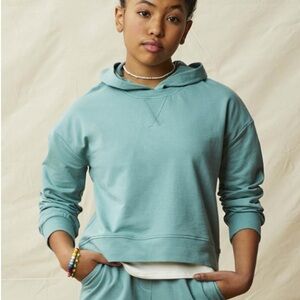 Matilda Jane Enchanted Garden Sanibel Soft Green Hoodie Sz 14